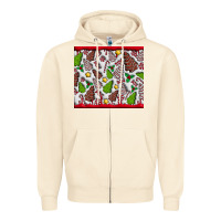 Sandshell Christmas Cakes Zipper Hoodie - CowhideDigitalArt