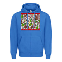 True Royal Christmas Cakes Zipper Hoodie - CowhideDigitalArt