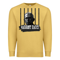 Antique Gold Arrest Fauci Essential Premium Sweatshirt - minhPixels