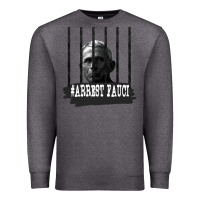 Charcoal Heather Arrest Fauci Essential Premium Sweatshirt - minhPixels