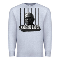 Heather Grey Arrest Fauci Essential Premium Sweatshirt - minhPixels