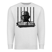 Oatmeal Heather Arrest Fauci Essential Premium Sweatshirt - minhPixels
