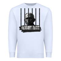 White Arrest Fauci Essential Premium Sweatshirt - minhPixels