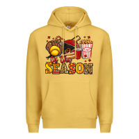 Antique Gold tis the season softball Premium Hoodie - Jasminsmagicworld
