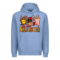 Colony Blue tis the season softball Premium Hoodie - Jasminsmagicworld