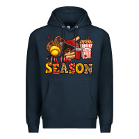 Navy tis the season softball Premium Hoodie - Jasminsmagicworld