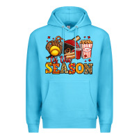 Ocean Blue tis the season softball Premium Hoodie - Jasminsmagicworld
