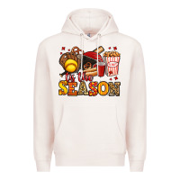 Pale Pink tis the season softball Premium Hoodie - Jasminsmagicworld