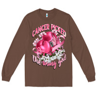 Chestnut cancer picked the wrong girl Long Sleeve Tee - CowGirlArtShop