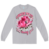 Moon Dust cancer picked the wrong girl Long Sleeve Tee - CowGirlArtShop