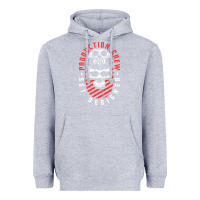 Heather Grey Production Crew Set Designer Movie Film Halloween Skull Heavyweight Hoodie - minhPixels