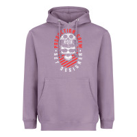 Lavender Production Crew Set Designer Movie Film Halloween Skull Heavyweight Hoodie - minhPixels