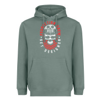 Sage Production Crew Set Designer Movie Film Halloween Skull Heavyweight Hoodie - minhPixels