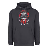 Smoke Production Crew Set Designer Movie Film Halloween Skull Heavyweight Hoodie - minhPixels