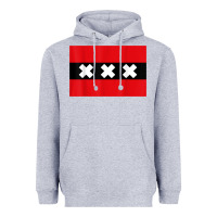 Heather Grey amsterdam flag souvenir heritage travel gift t shirt Heavyweight Hoodie - minhPixels