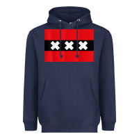 Navy amsterdam flag souvenir heritage travel gift t shirt Heavyweight Hoodie - minhPixels