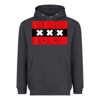 Smoke amsterdam flag souvenir heritage travel gift t shirt Heavyweight Hoodie - minhPixels