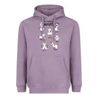Lavender Frozen 2 Olaf My Signature Moves Heavyweight Hoodie - minhPixels