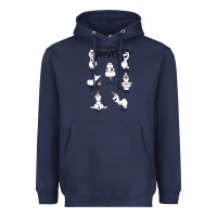 Navy Frozen 2 Olaf My Signature Moves Heavyweight Hoodie - minhPixels