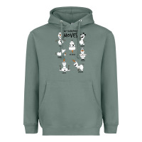 Sage Frozen 2 Olaf My Signature Moves Heavyweight Hoodie - minhPixels