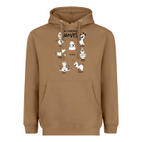 Toasted Coconut Frozen 2 Olaf My Signature Moves Heavyweight Hoodie - minhPixels