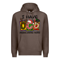 Coffee I Have Obsessive Christmas Disorder Premium Hoodie - FaDigitalArtStudio
