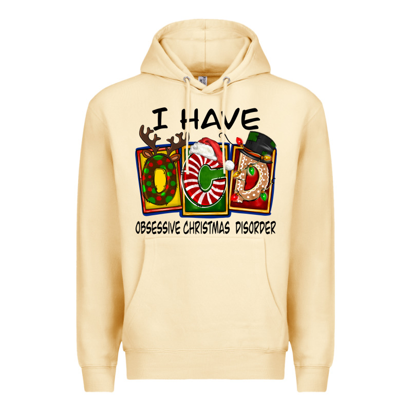 I Have Obsessive Christmas Disorder Premium Hoodie by FaDigitalArtStudio | Teevron