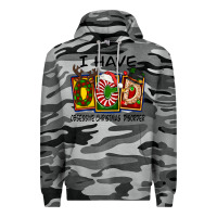 Slate Camo I Have Obsessive Christmas Disorder Premium Hoodie - FaDigitalArtStudio