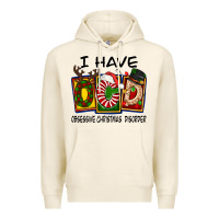 Tofu I Have Obsessive Christmas Disorder Premium Hoodie - FaDigitalArtStudio