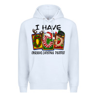 White I Have Obsessive Christmas Disorder Premium Hoodie - FaDigitalArtStudio