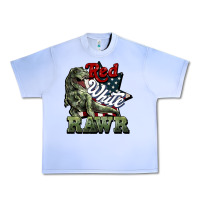 Grape Ice Red white rawr 4th of july Urban Heavy Tee - HowdyJamesFarm