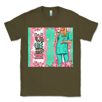 Army Green nurse  blonde woman Classic Tee - RanaPortraitStore
