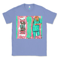 Colony Blue nurse  blonde woman Classic Tee - RanaPortraitStore