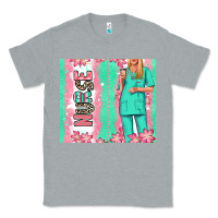 Heather Grey nurse  blonde woman Classic Tee - RanaPortraitStore