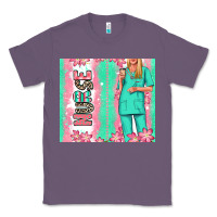 Lavender nurse  blonde woman Classic Tee - RanaPortraitStore