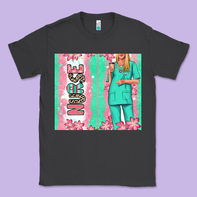 Nurse  Blonde Woman Classic Tee Designed By Ranaportraitstore