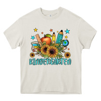 Cream kindergarten Heavy Core Tee - JahusDesignShop