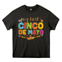 Asphalt my first cinco de mayo Heavy Core Tee - LillyAllenDesigns