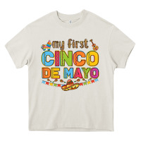 Cream my first cinco de mayo Heavy Core Tee - LillyAllenDesigns