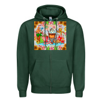 Christmas Coffee Class Zipper Hoodie | Teevron