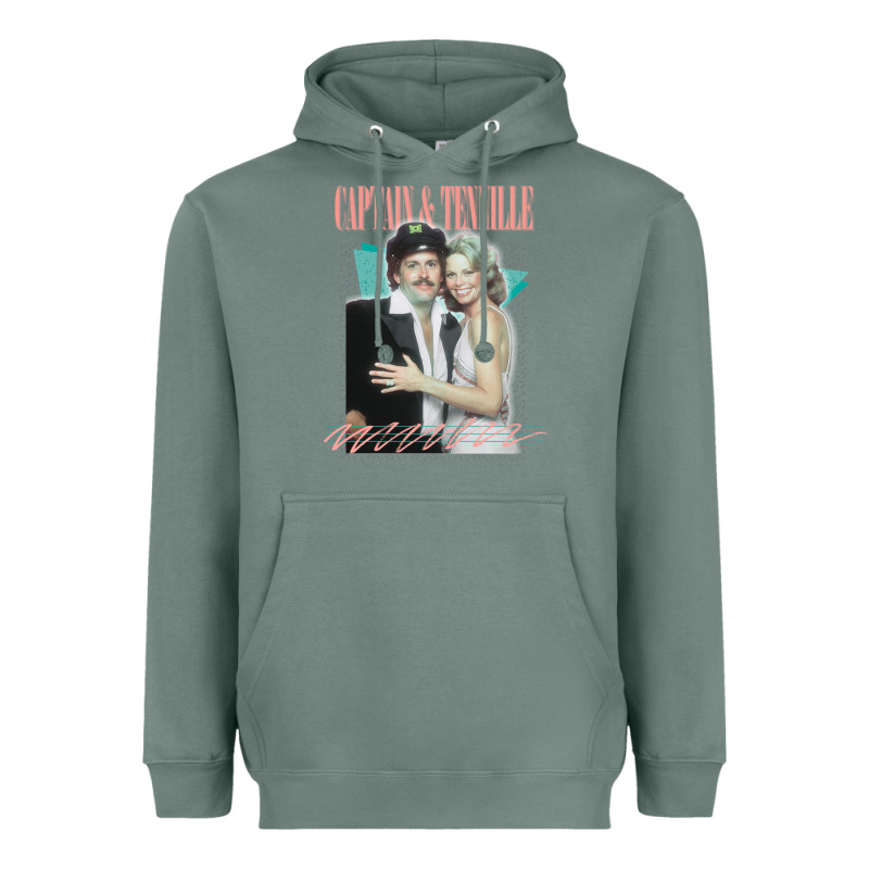 Captain Tennille Retro Fan Art Design Gift Heavyweight Hoodie by minhPixels | Teevron