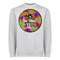 Heather Grey Momster Heavyweight Sweatshirt - BundleAndBundleShop