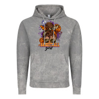 Cloud Rock Messy bun Basketball girl Vintage Hoodie - HowdyJamesFarm