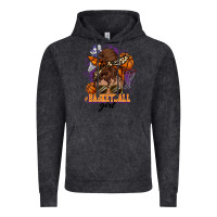 Vintage Black Messy bun Basketball girl Vintage Hoodie - HowdyJamesFarm