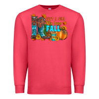 Cardinal jusa a girl who loves fall Premium Sweatshirt - Artiststas