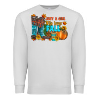 Dove Grey jusa a girl who loves fall Premium Sweatshirt - Artiststas