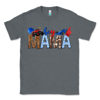 Charcoal Heather Boy Mama Classic Tee - texasbilliewilder