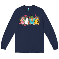 Navy Love Easter Day Long Sleeve Tee - HowdyJamesFarm