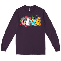 Plum Love Easter Day Long Sleeve Tee - HowdyJamesFarm