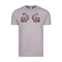 Vintage Zinc easter hands skeleton Vintage Tee - Jasminsmagicworld